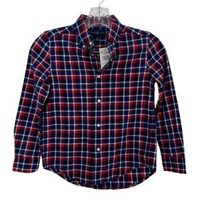 Polo Ralph Lauren Button Down Boy’s Plaid Shirt Size 7